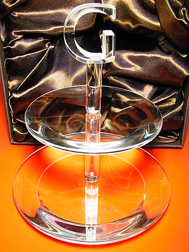 GODIVA 水晶甜點架