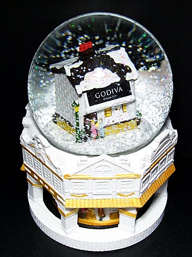 Godiva音樂水晶球