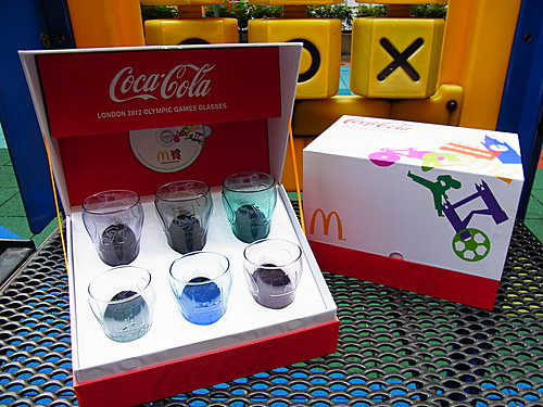 麥當勞 x 可口可樂 2012倫敦奧運杯