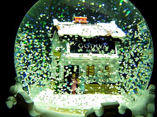 Godiva音樂水晶球