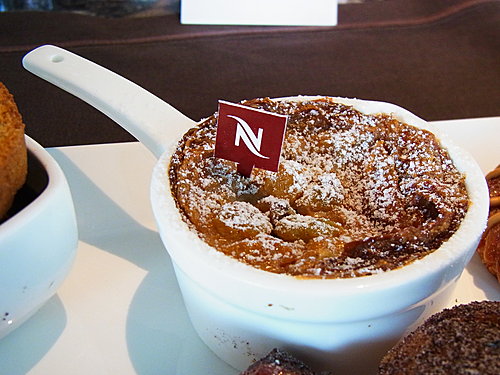 Mini Nespresso Bread Pudding Pot