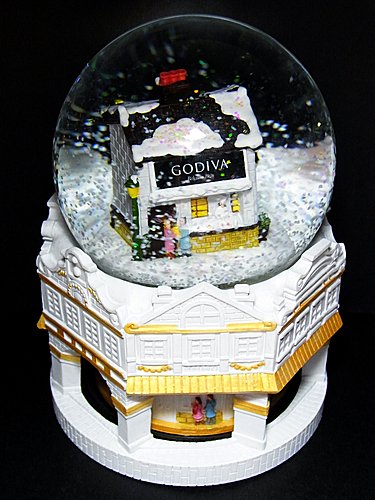 Godiva音樂水晶球