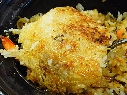 金銀蒜粉絲開邊蝦煲仔飯