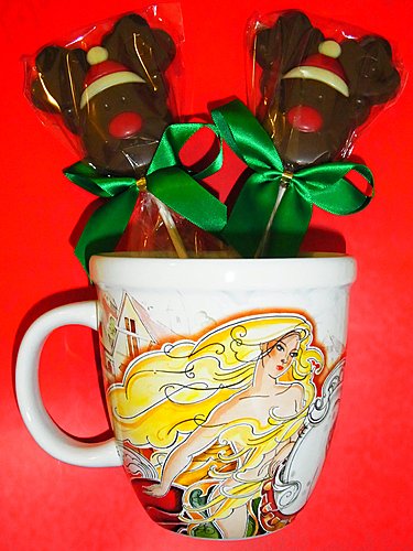 Godiva聖誕朱古力棒棒糖連杯套裝